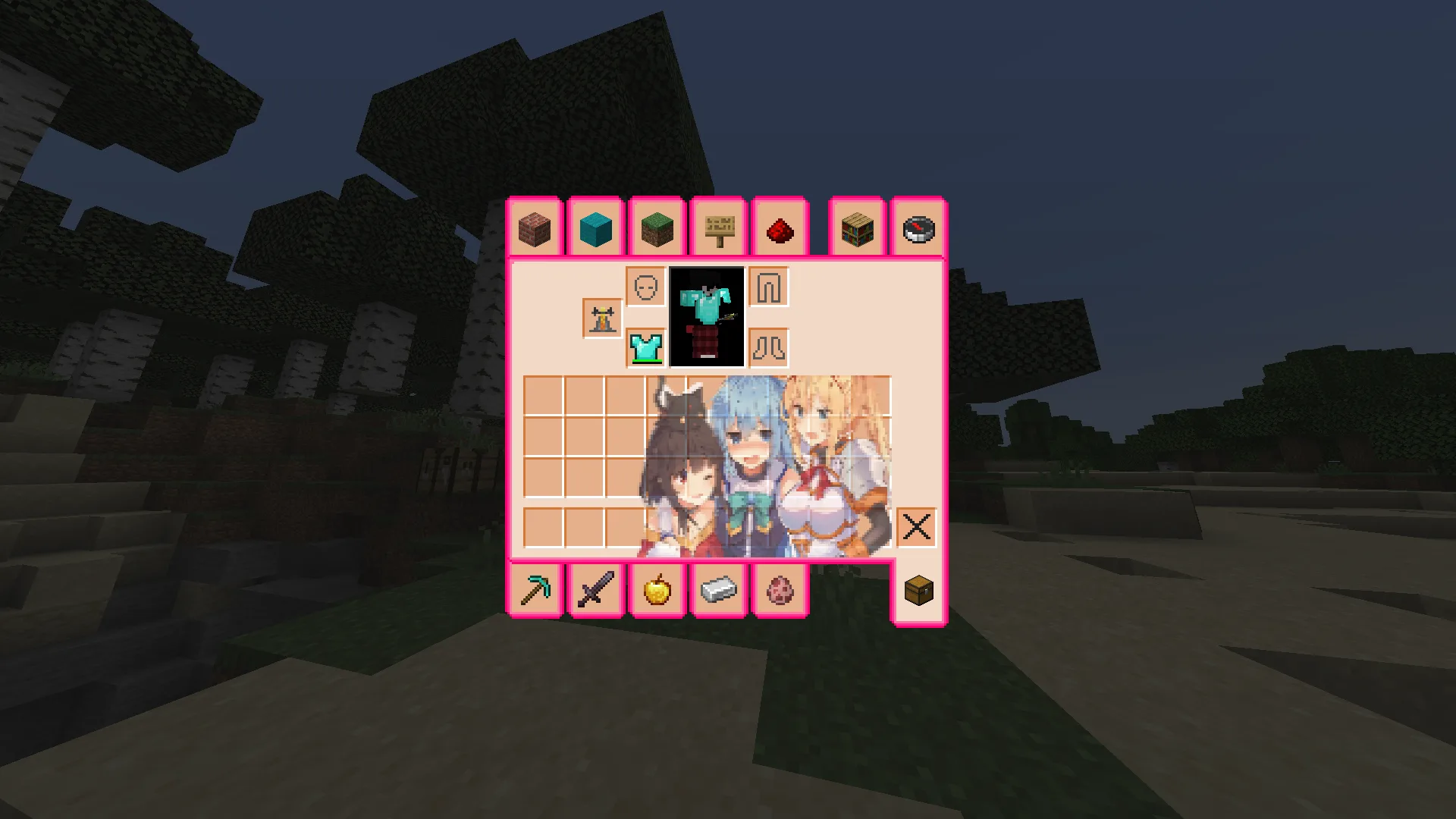 Изображение 5 ресурспака KonoSuba Custom GUI Pack