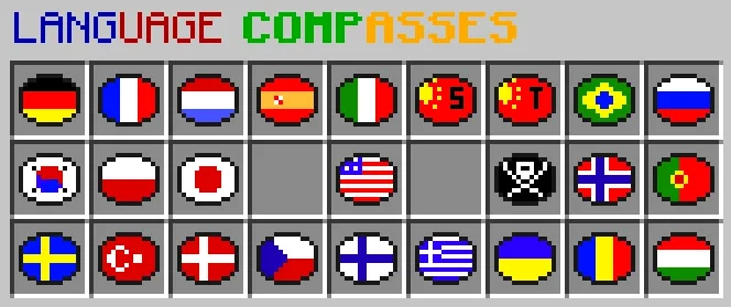 Изображение 1 ресурспака Language Compasses