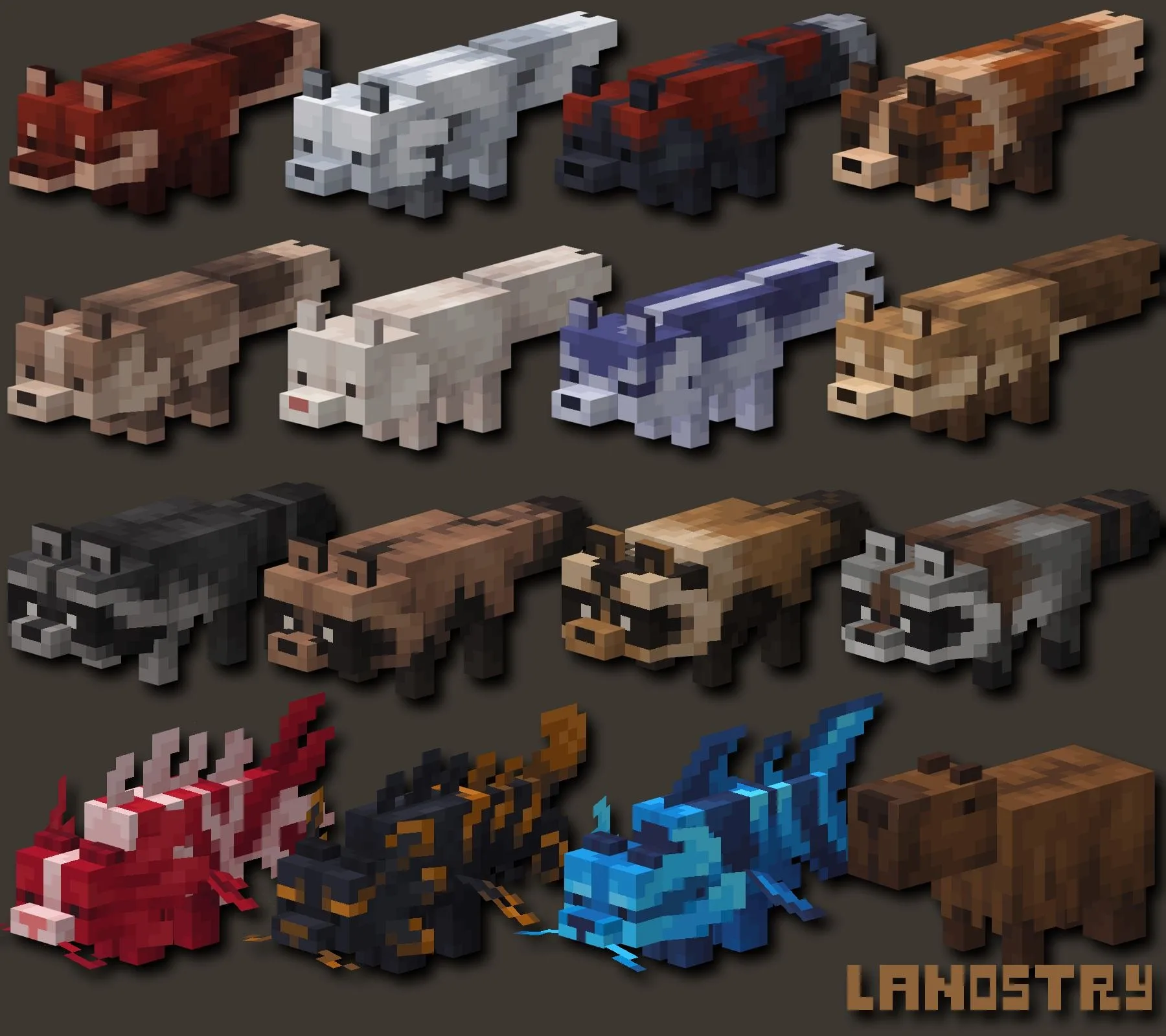 Изображение 2 ресурспака Lanostry's foxes