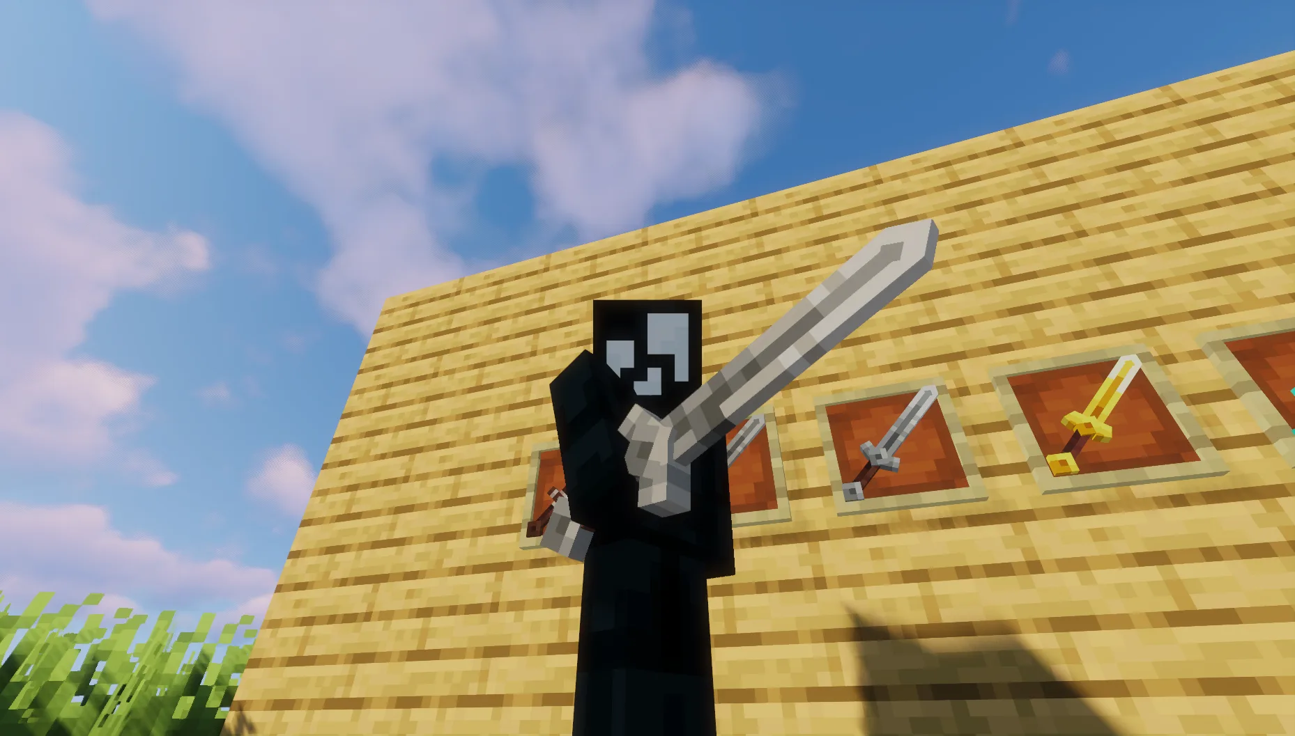 Изображение 2 ресурспака Leaf's Weapons&Tools