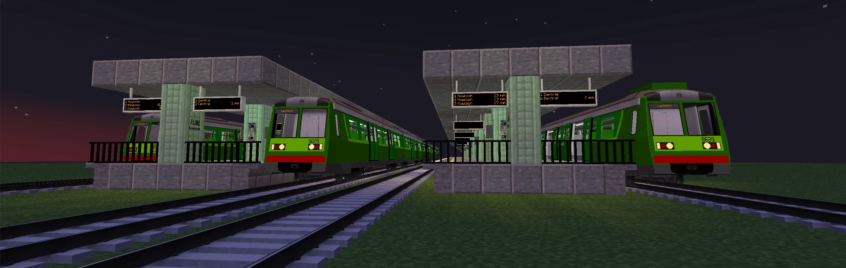 Изображение 2 ресурспака MTR Low Effort Retextured Trains