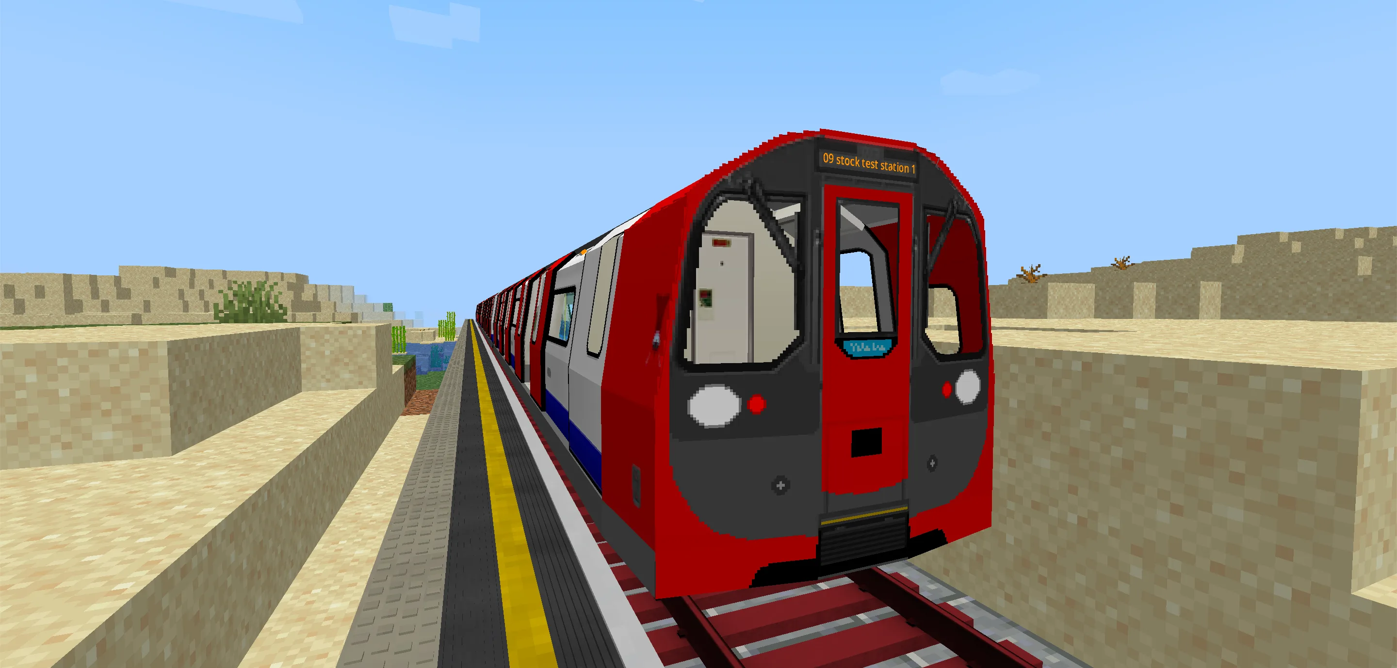 Изображение 4 ресурспака MTR Low Effort Retextured Trains