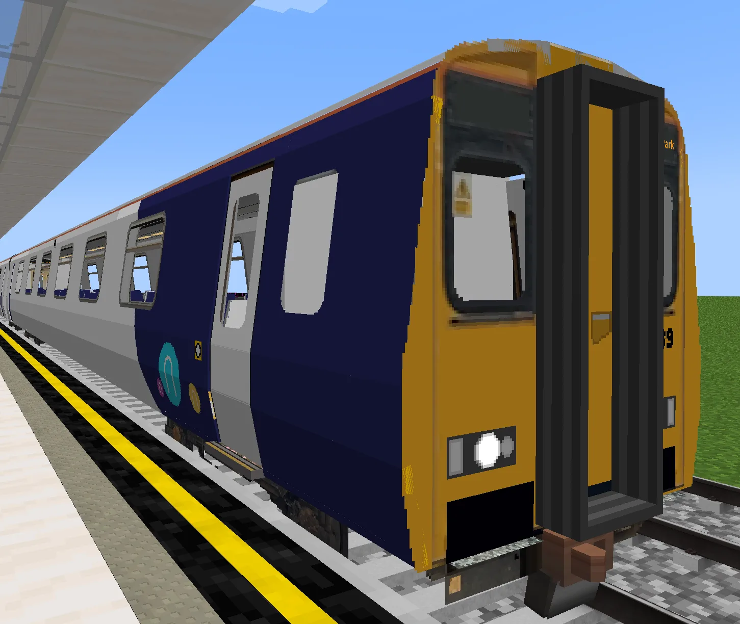 Изображение 6 ресурспака MTR Low Effort Retextured Trains