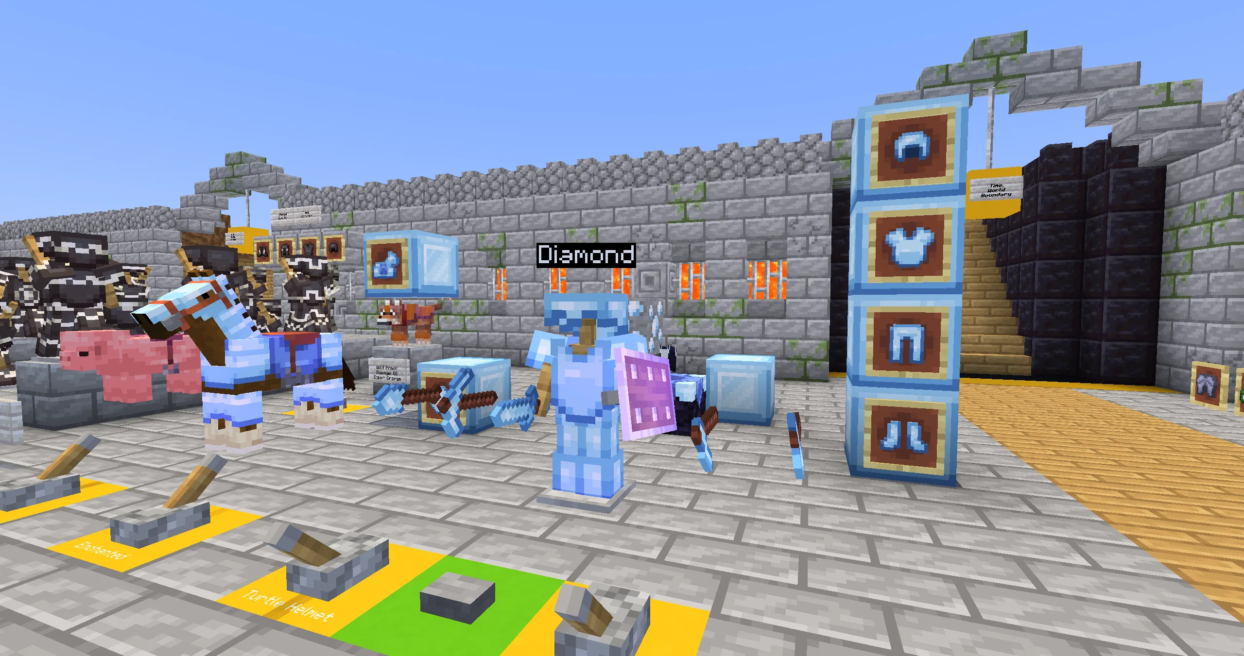 Изображение 2 ресурспака looshy winter mode