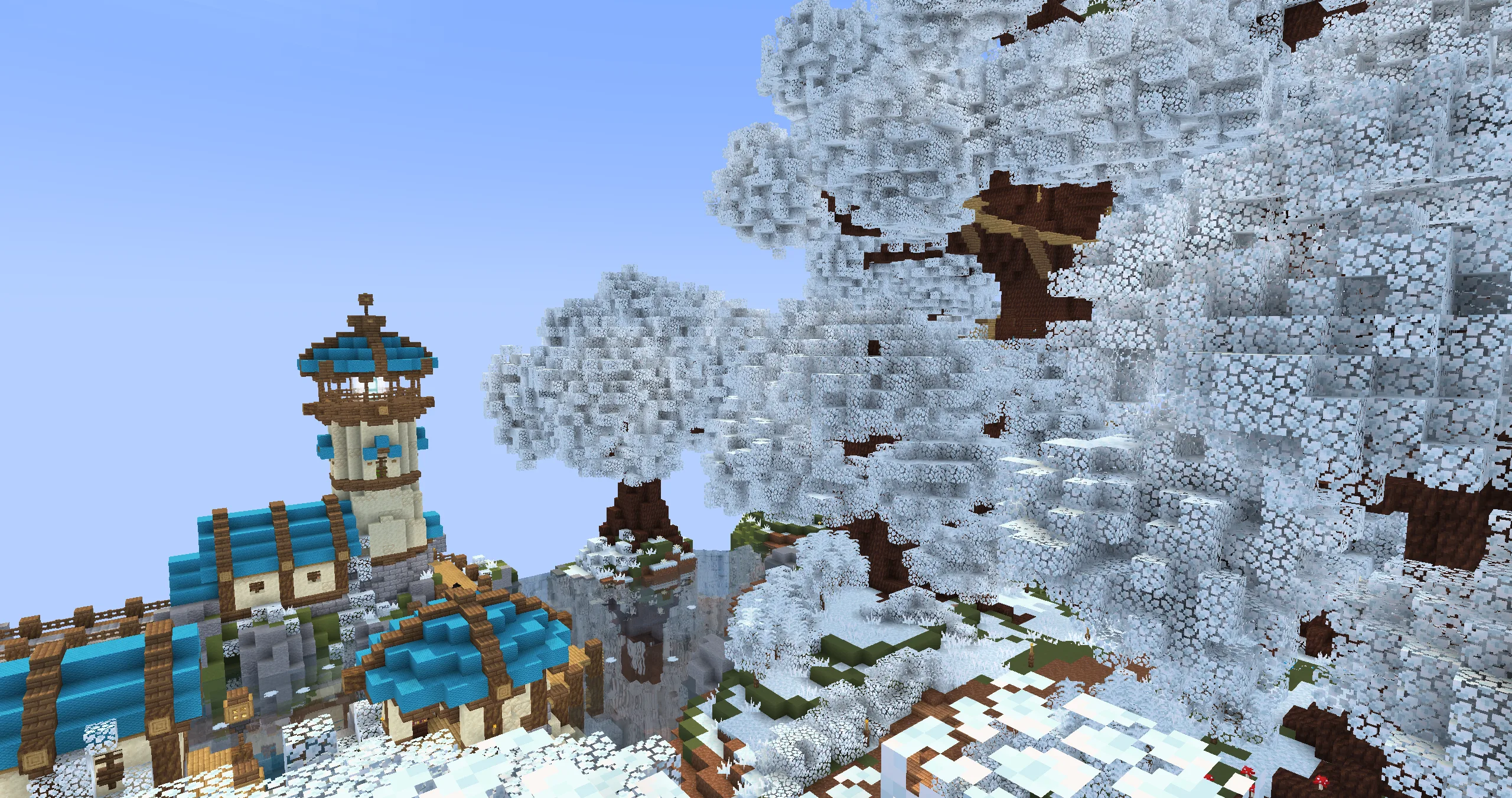 Изображение 4 ресурспака looshy winter mode