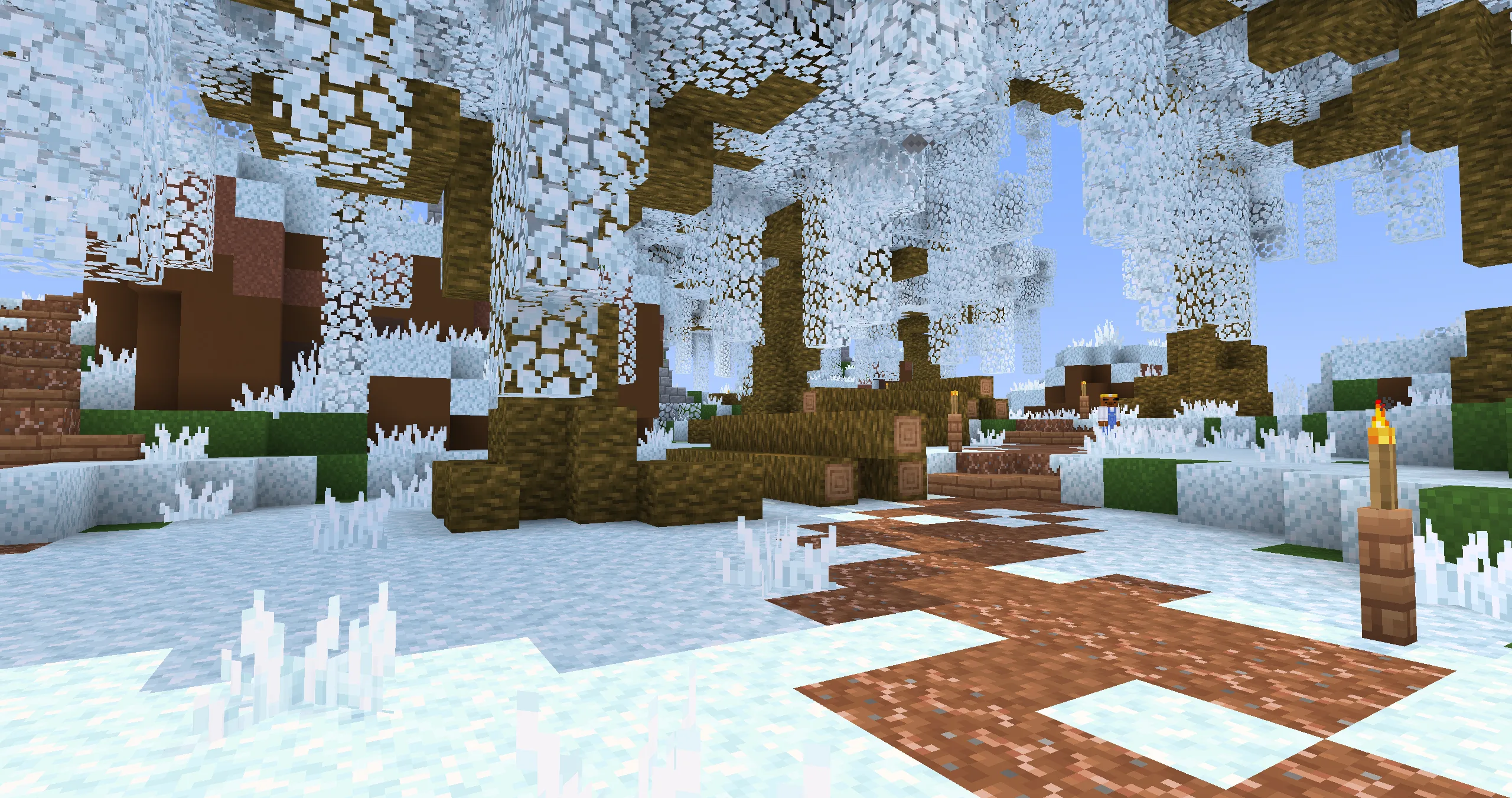 Изображение 5 ресурспака looshy winter mode