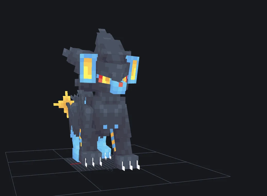 Изображение 1 ресурспака [Cobblemon] Luxray Refreshed