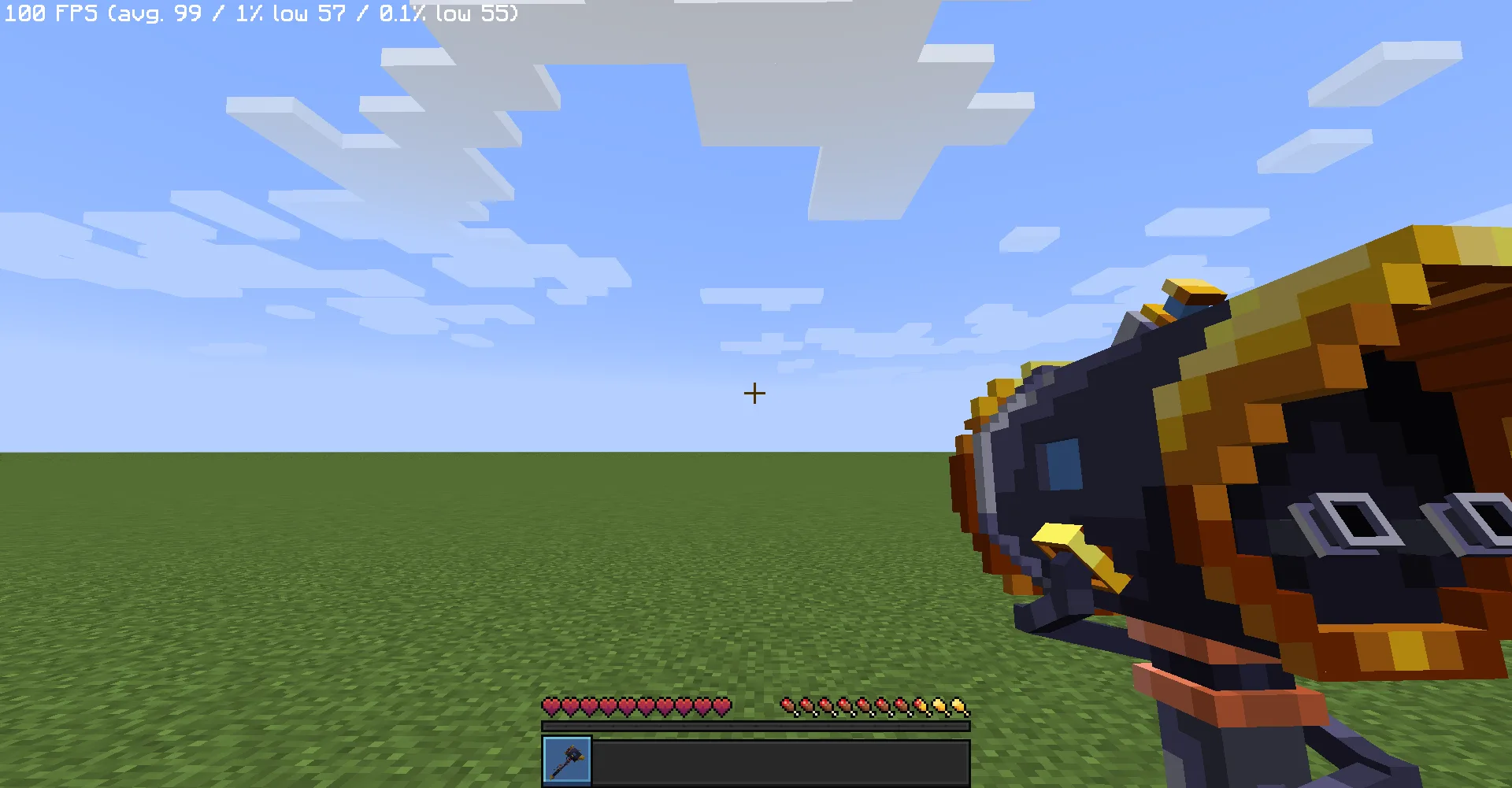Mace to Steampunk Hammer