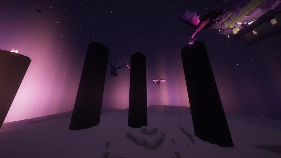 Изображение 4 ресурспака Magex's Better Ender Dragon