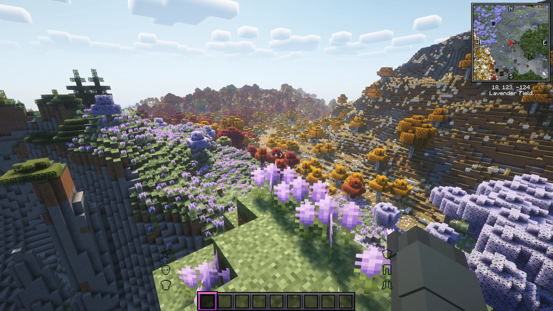 Изображение 1 ресурспака Mandala's GUI Vanilla Crosshair