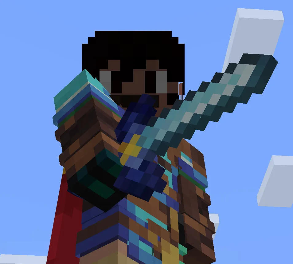 Изображение 2 ресурспака Diamond Master Sword / Netherite Dark Master Sword
