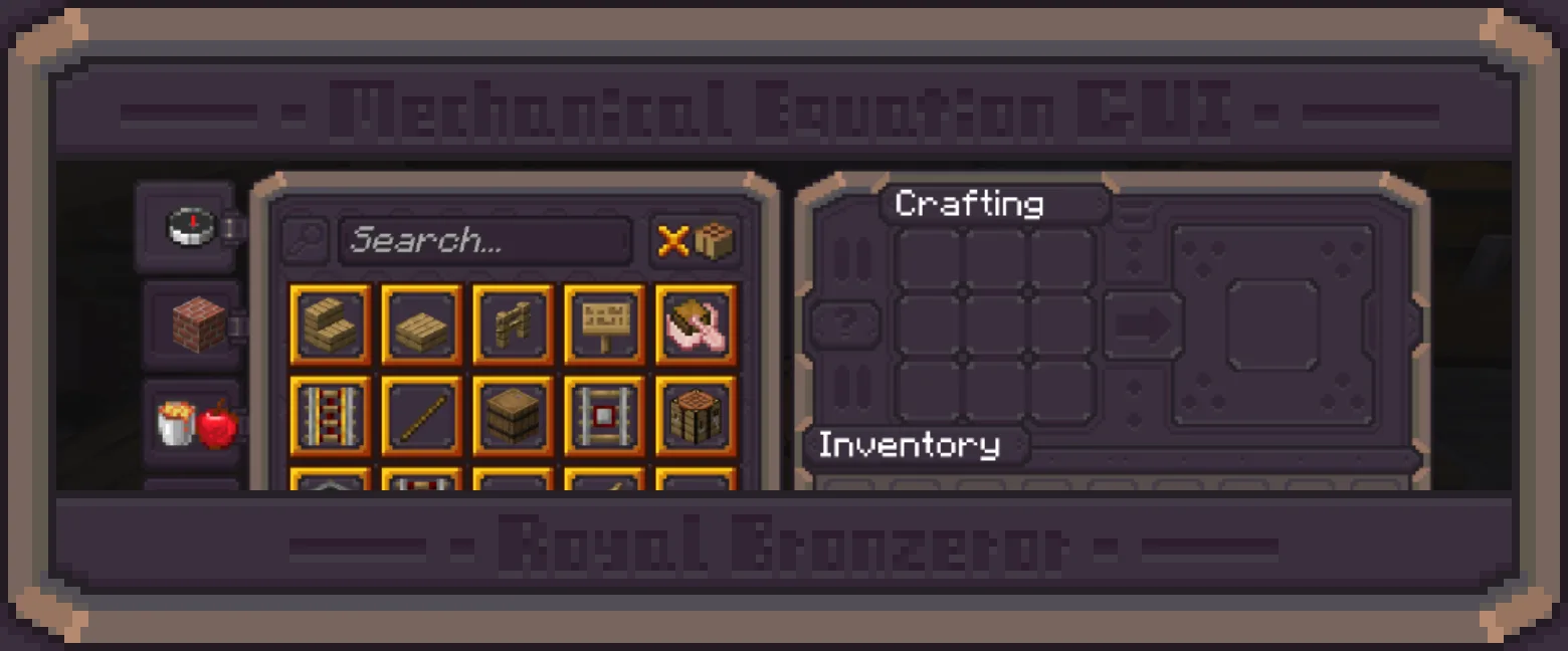 Mechanical Equation GUI pack
