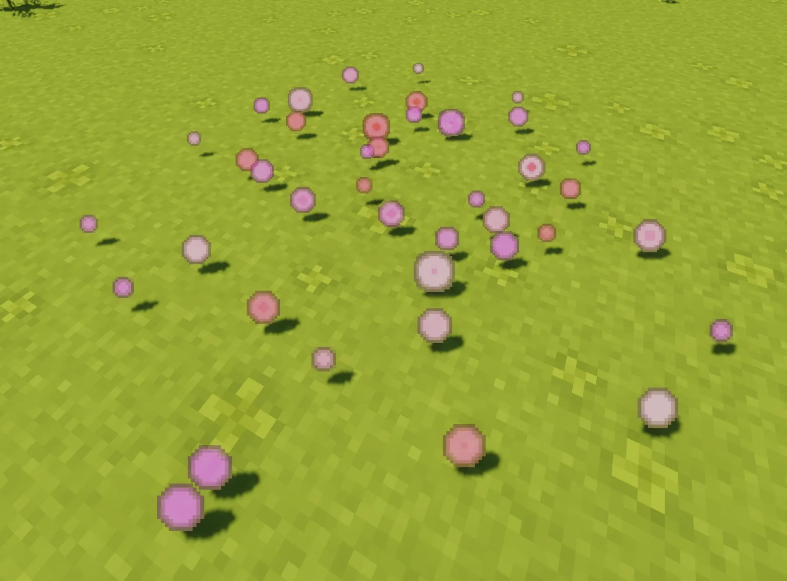 Изображение 2 ресурспака Melody's Cute XP Orbs Pink