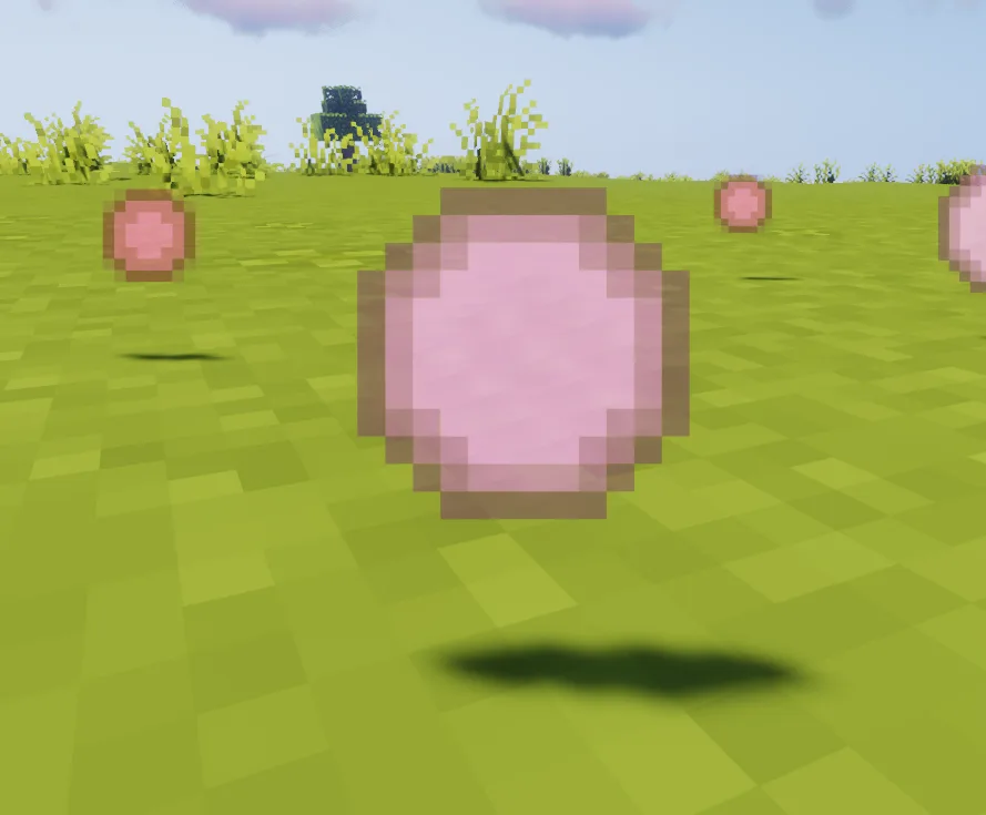 Изображение 3 ресурспака Melody's Cute XP Orbs Pink