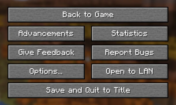 Изображение 4 ресурспака Menu Buttons of Stone