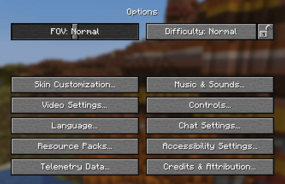 Изображение 5 ресурспака Menu Buttons of Stone