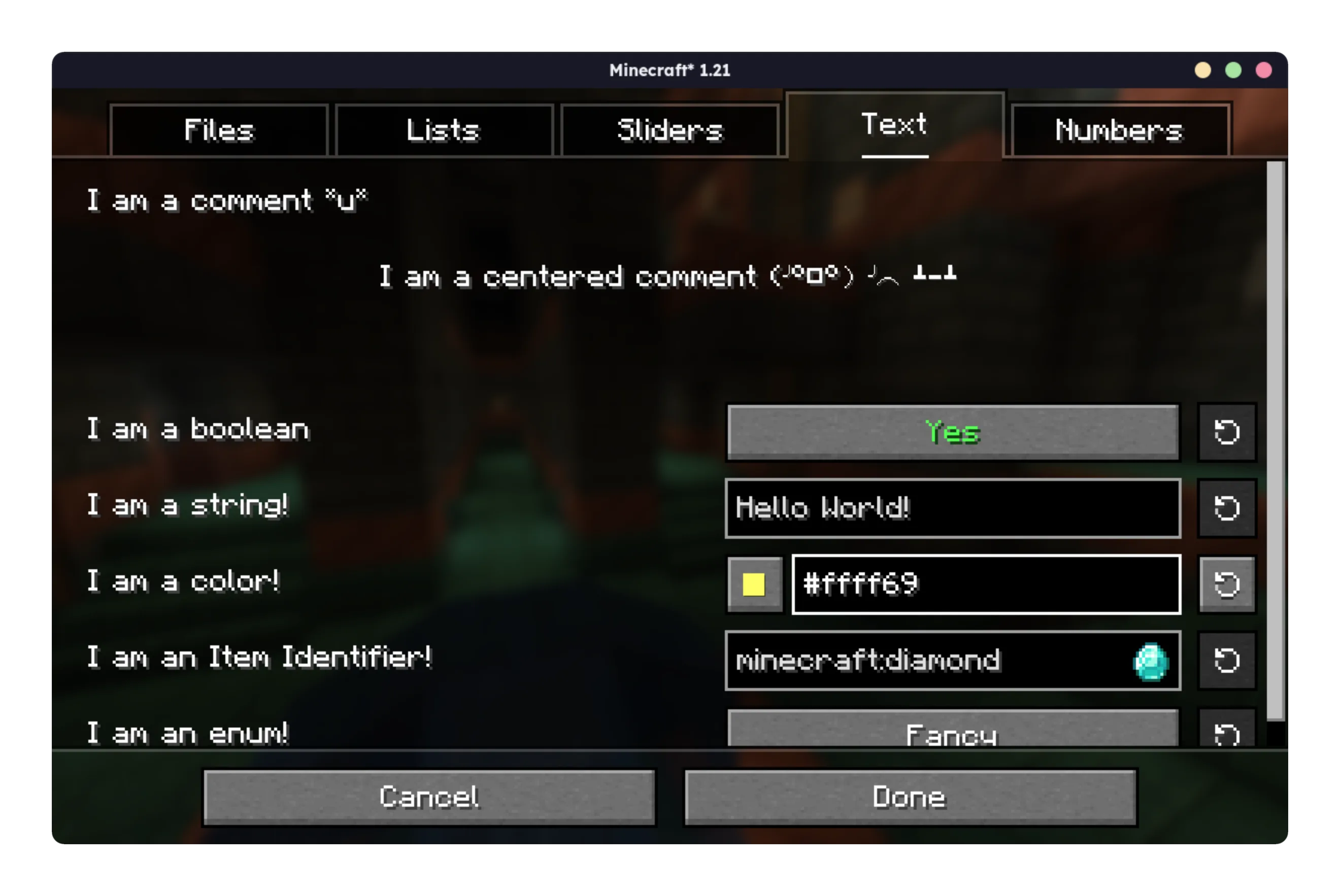 Изображение 2 мода MidnightLib