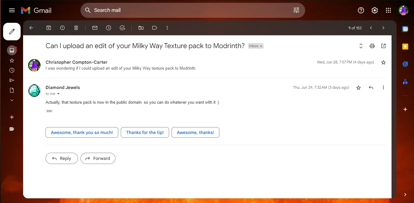 Изображение 4 ресурспака Milky Way Galaxy Minecraftified