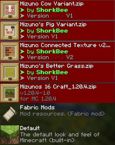 Изображение 1 ресурспака Mizuno's Better Grass