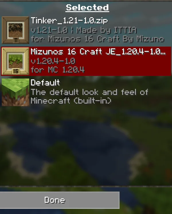 Изображение 2 ресурспака Mizuno's | Tinker Edition