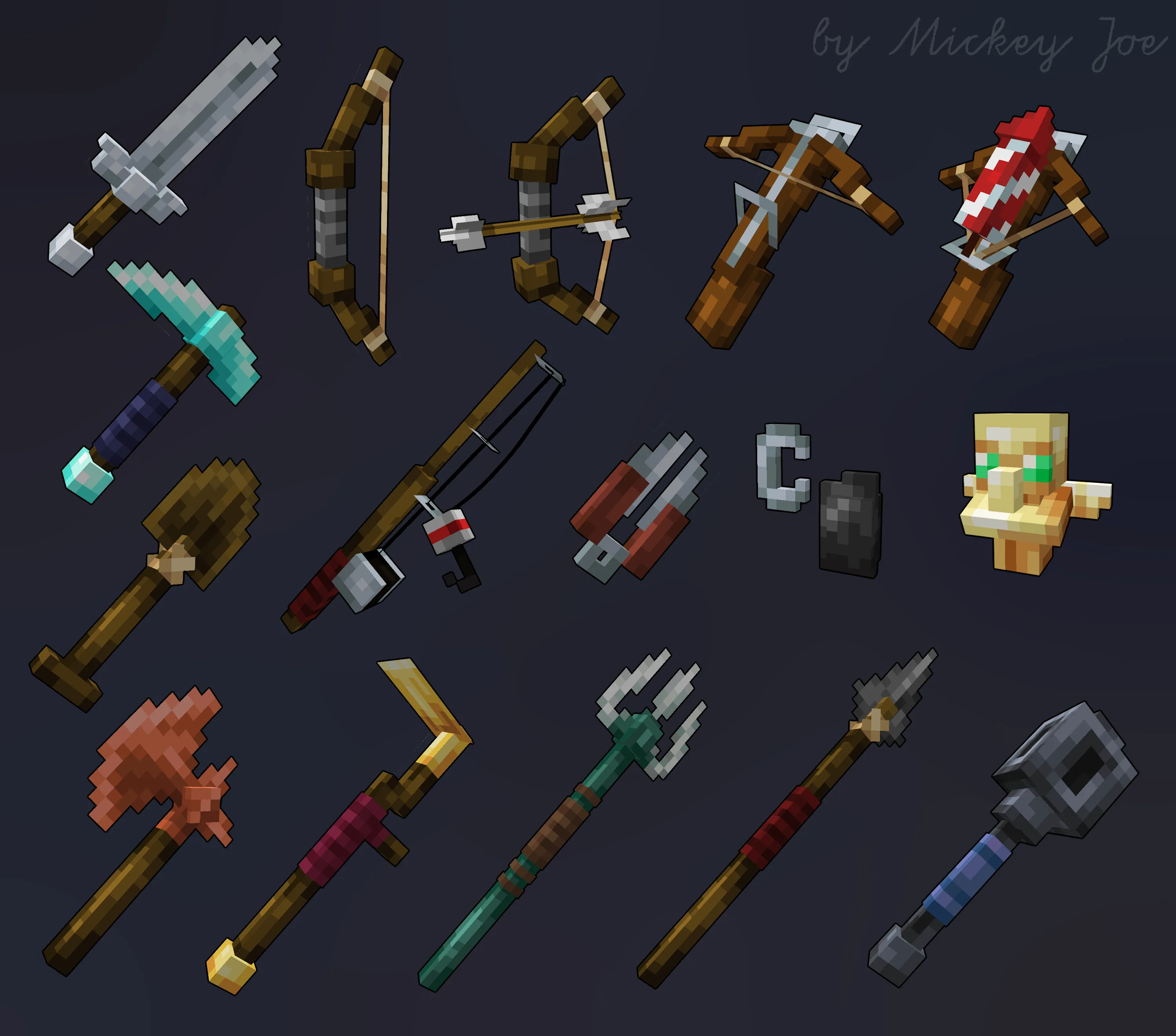 MJ's Better 3D Tools & Weapons
