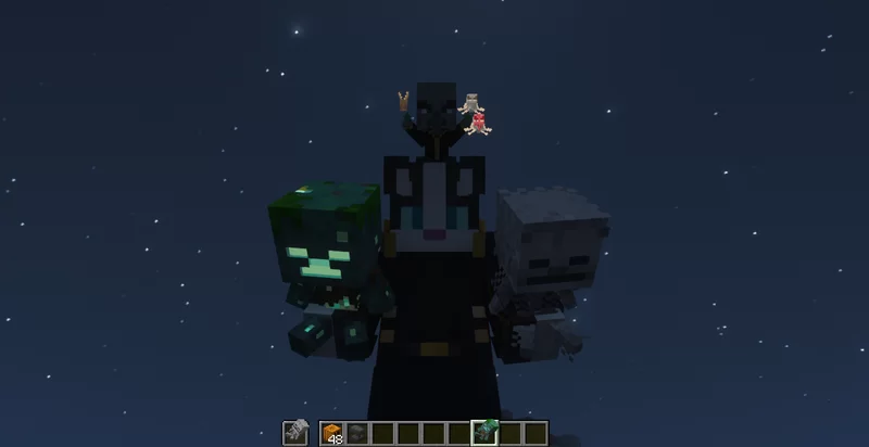 Изображение 3 ресурспака Mobs Figures
