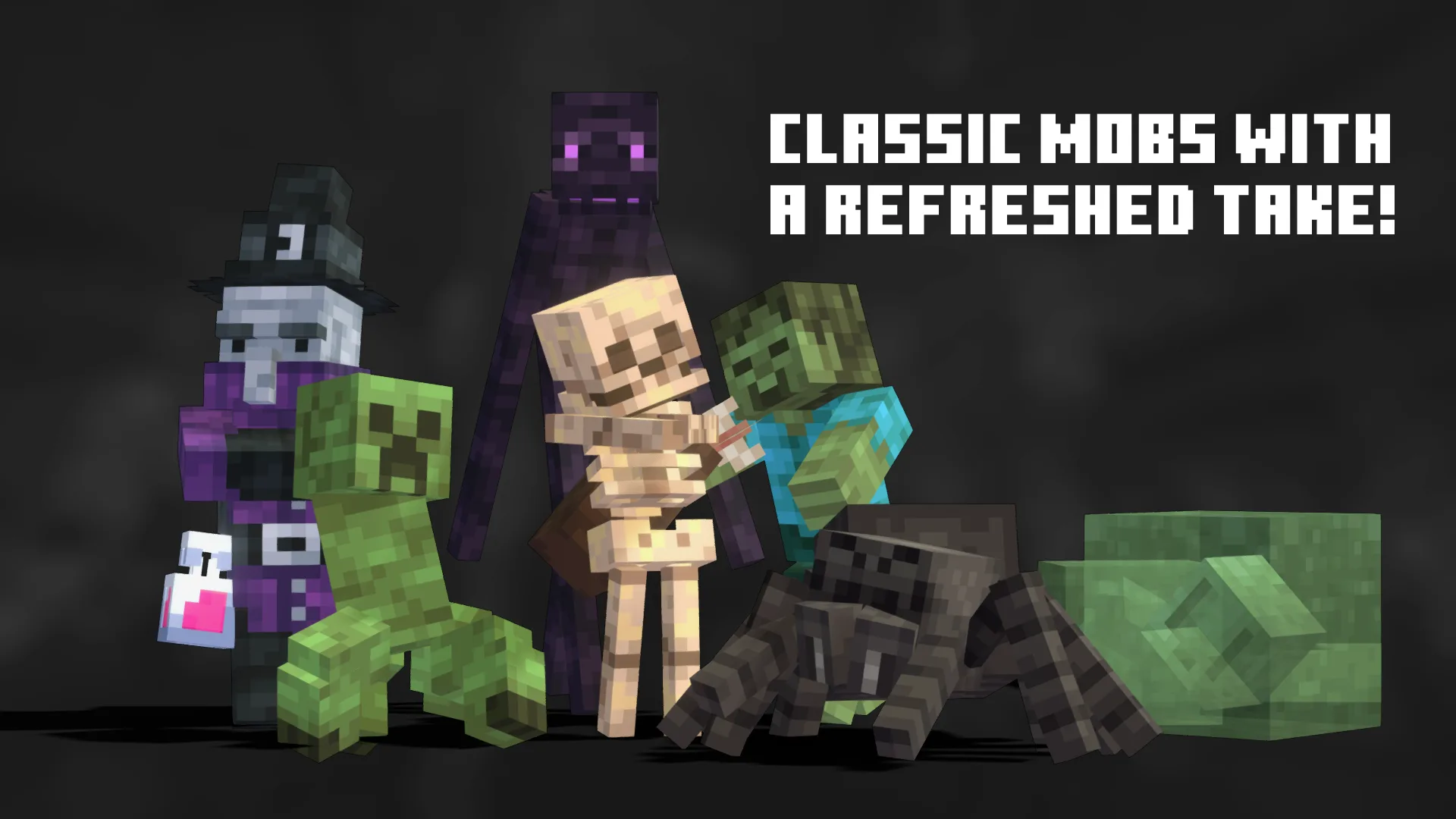 Изображение 2 ресурспака Mobs Refreshed