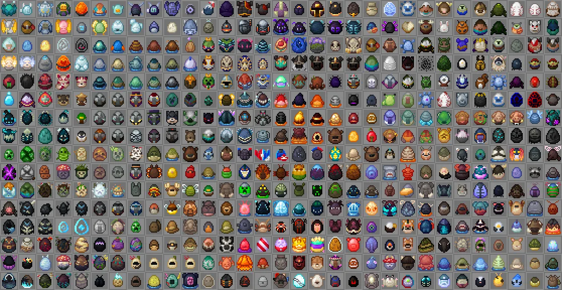 Изображение 2 ресурспака Modded Omelet - Modern Spawn Eggs