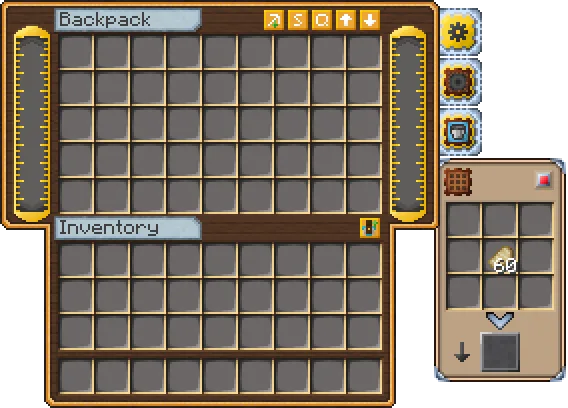 Изображение 2 ресурспака [Moonsu] Better GUI Create Style for Travelers Backpack