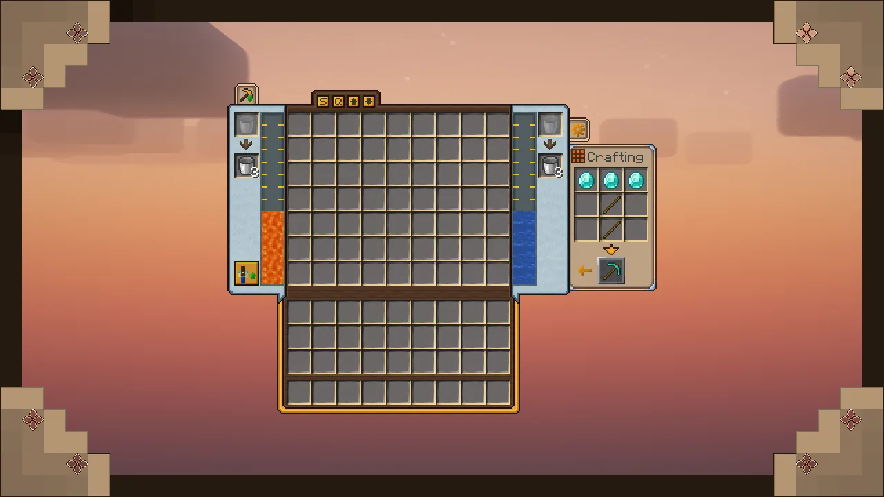 Изображение 3 ресурспака [Moonsu] Better GUI Create Style for Travelers Backpack