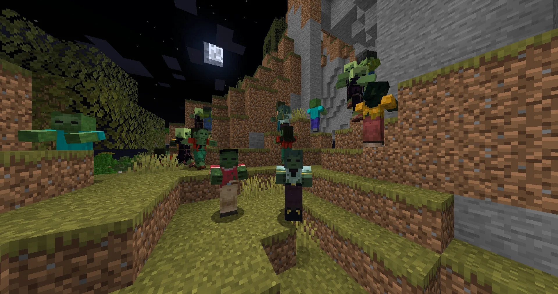 Изображение 2 ресурспака More Default Zombies