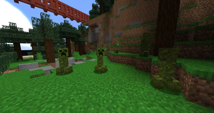 Изображение 4 ресурспака Moss Creepers