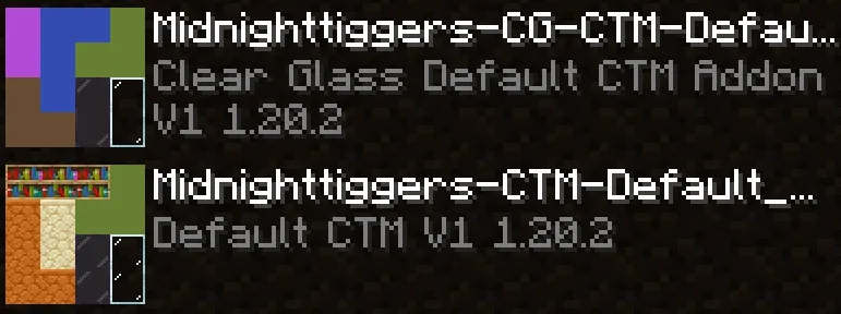 Изображение 1 ресурспака Midnighttigger's Default Connected Textures Addons