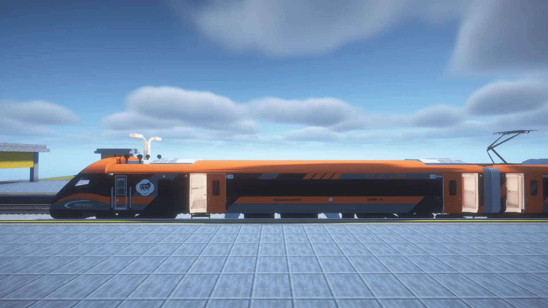 Изображение 3 ресурспака [MTR3/4] Vande Bharat (Train 18) - Saffron Livery