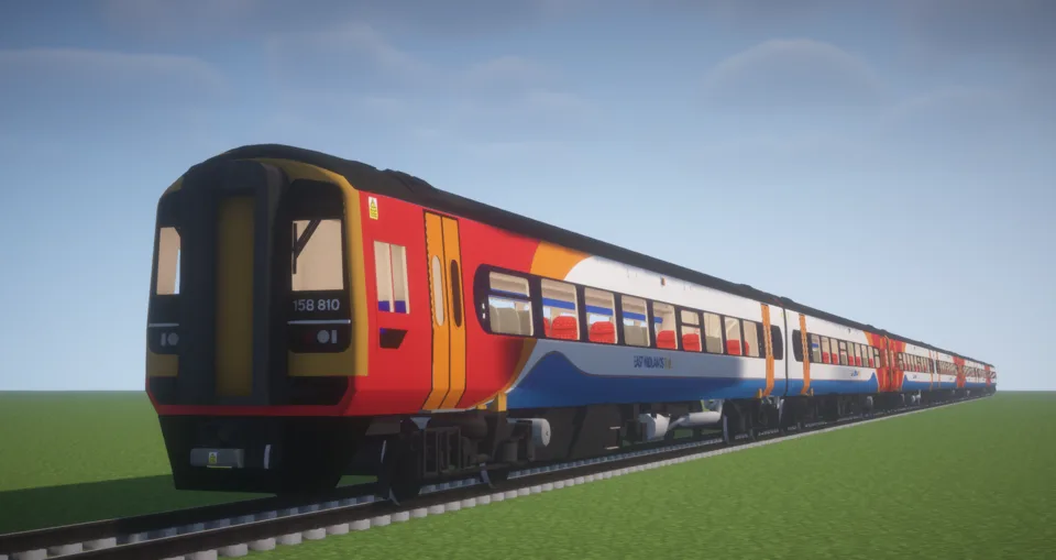 [MTR3/4] British Rail Class 158 Express Sprinter