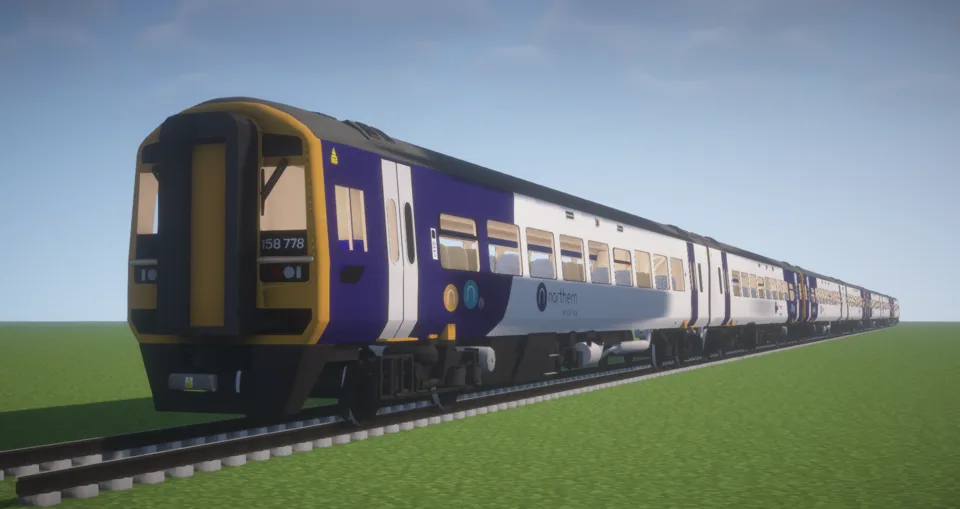 Изображение 2 ресурспака [MTR3/4] British Rail Class 158 Express Sprinter