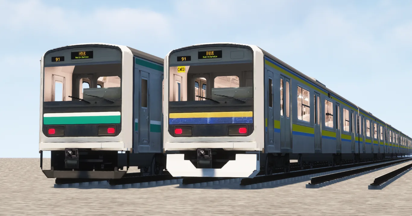 [MTR4] 209系・E501系|JR East 209/E501 series