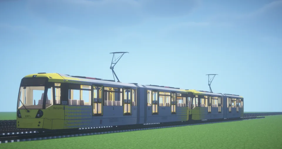 Изображение 2 ресурспака [MTR4] Manchester Metrolink Bombardier M5000