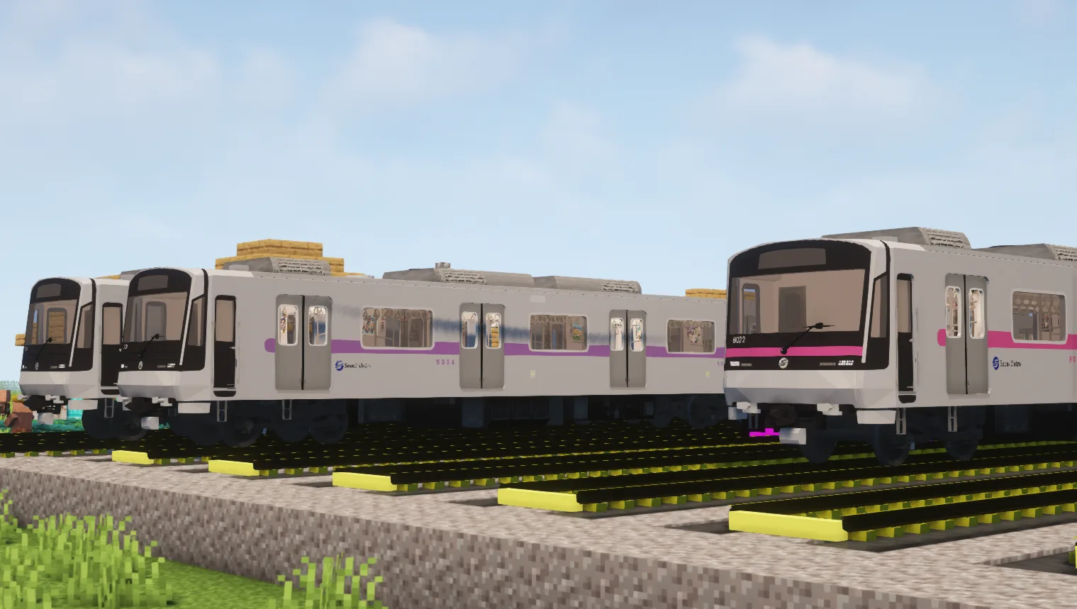 [MTR3/4]Seoul Metro Woojin Trains