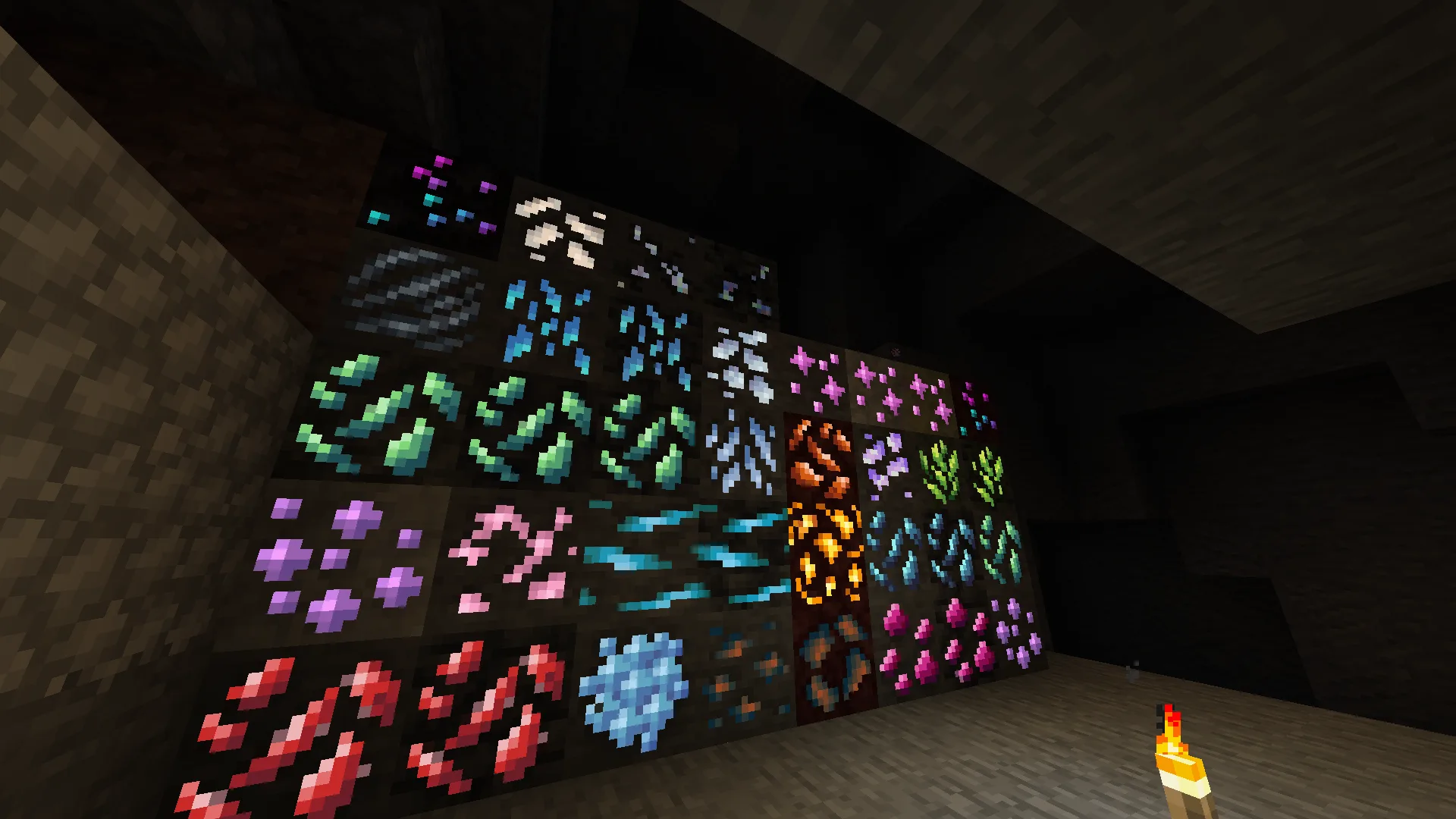 Изображение 2 ресурспака Mythic Metals Emissive Ores
