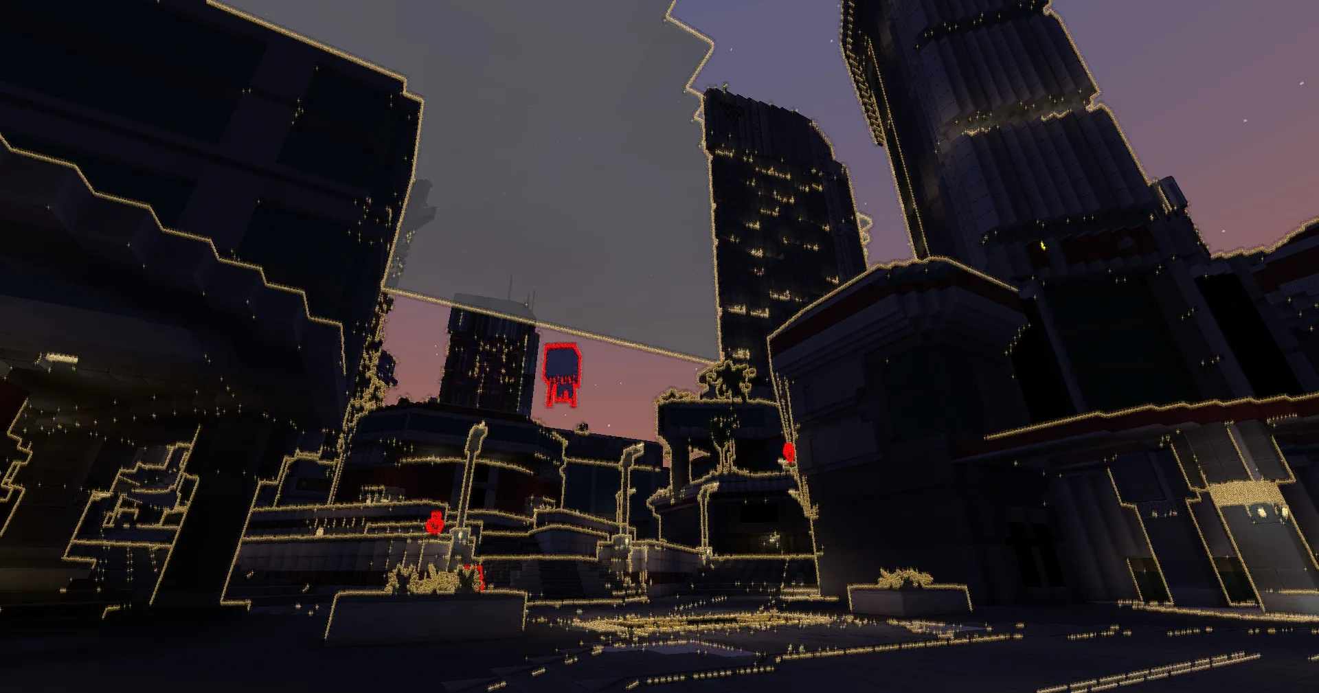 Neon Skylines Shader