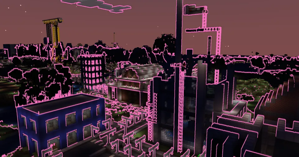 Изображение 5 шейдера Neon Skylines Shader