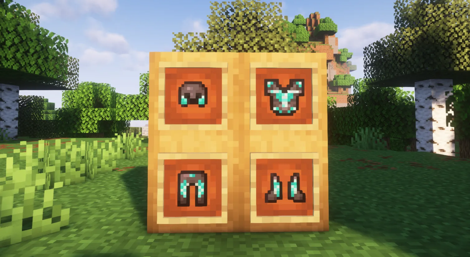 Изображение 2 ресурспака Netherite Armor