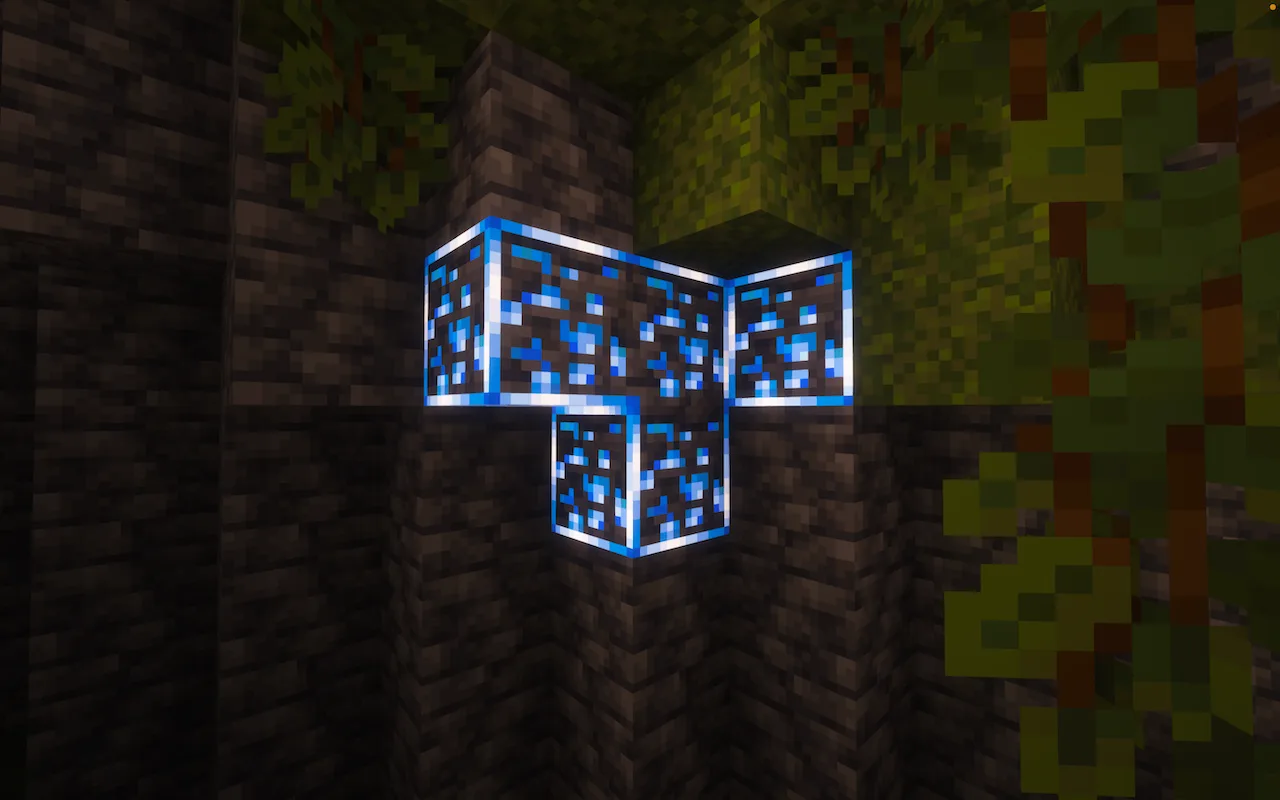 Изображение 4 ресурспака New Glowing Ores