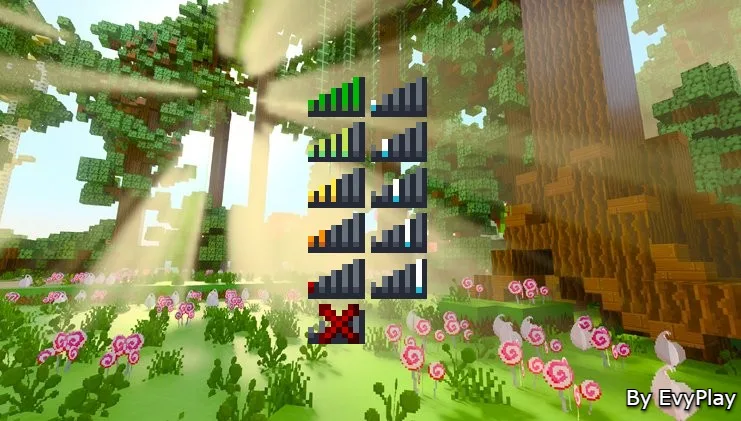 Изображение 2 ресурспака Improved Hotbar