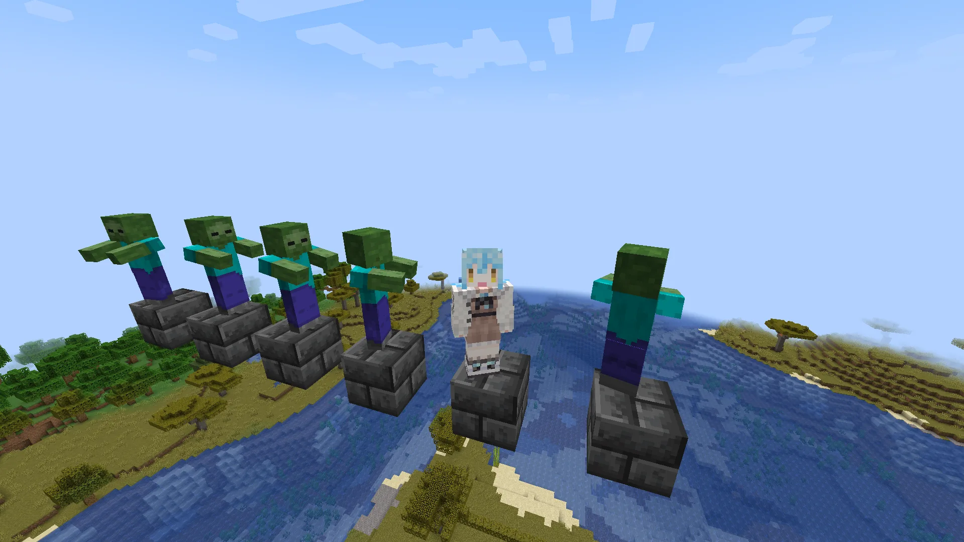 Изображение 6 ресурспака No Armor by Pwissh