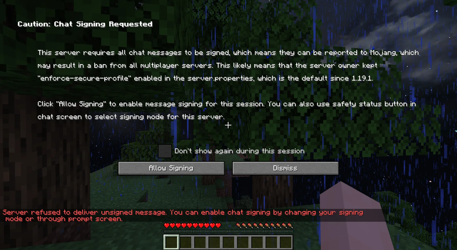 Изображение 2 мода No Chat Reports