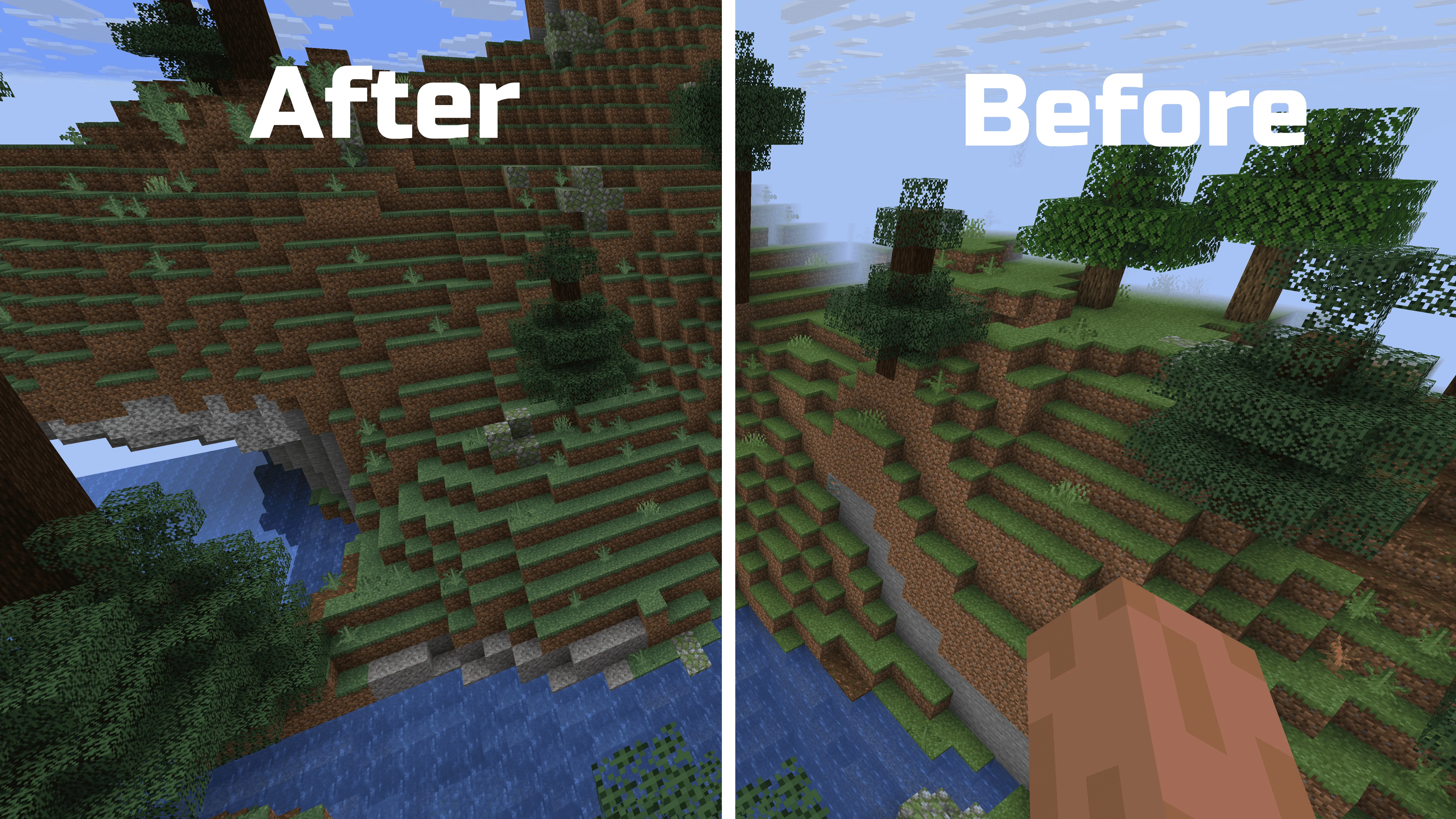 Изображение 2 ресурспака No Fog V2