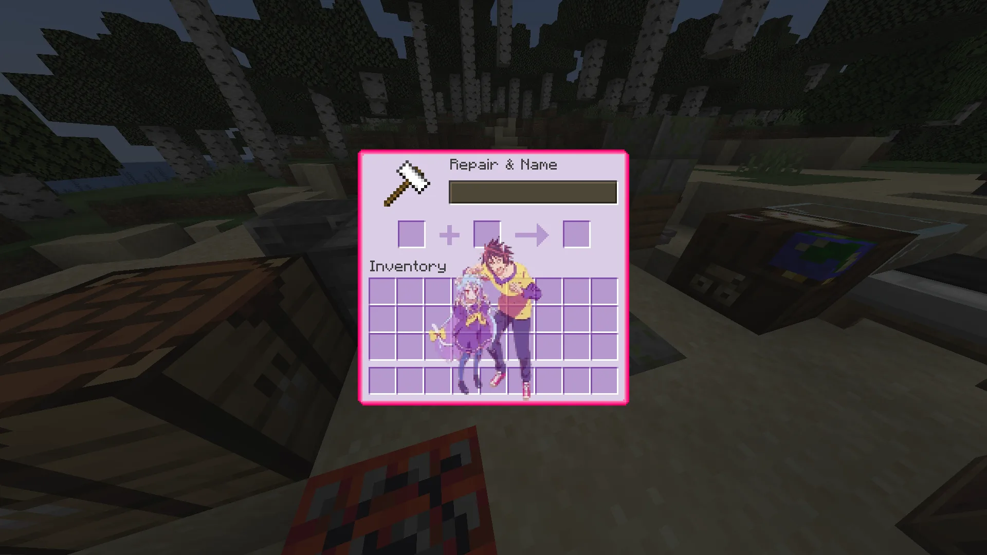 Изображение 6 ресурспака No Game No Life Custom GUI Pack