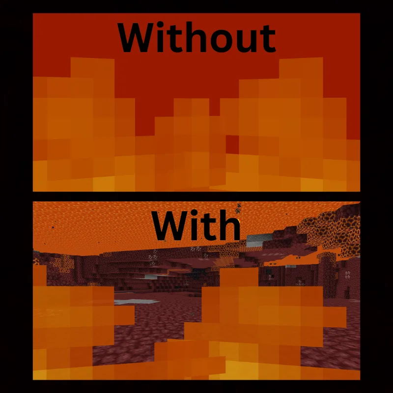 No Lava, Water, Or Fog Overlay By SilverManMC